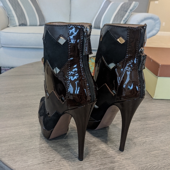 Missoni Chevron peeptoe boots 37.5 stunning! - Picture 13 of 16